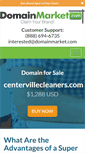 Mobile Screenshot of centervillecleaners.com